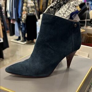 Navy Louise et Cie Short Heeled Boots